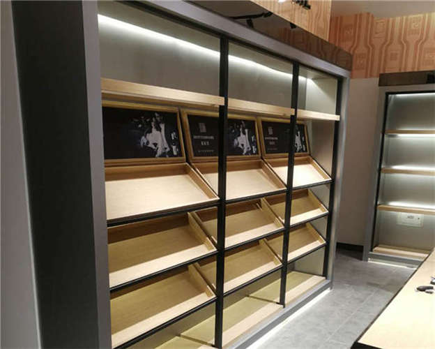 钢木展柜