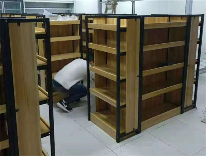 钢木展柜