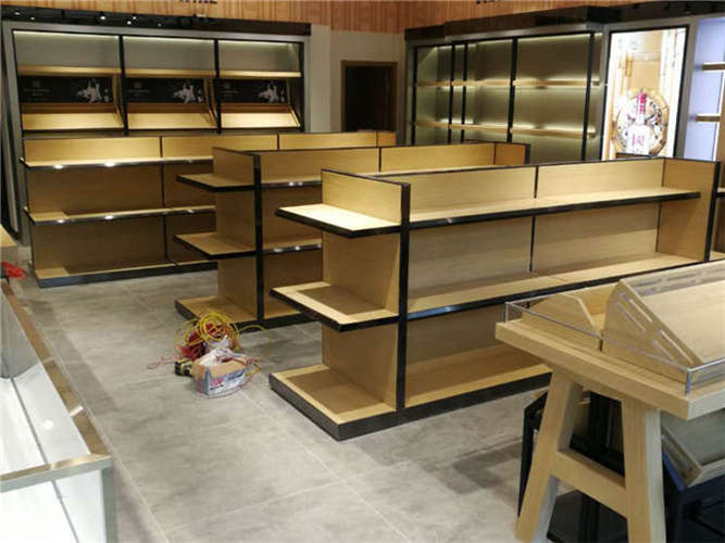 钢木展柜